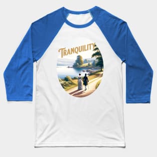 Tranquility, Regency Era Baseball T-Shirt